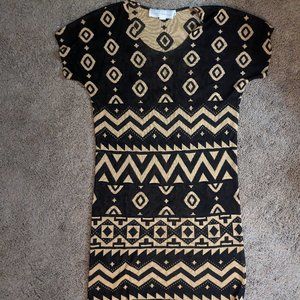 Brenda French hand-loomed Smocked Dress